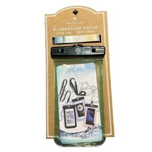 Oak and Reed waterproof pouch - brand new! fits most phones & cameras